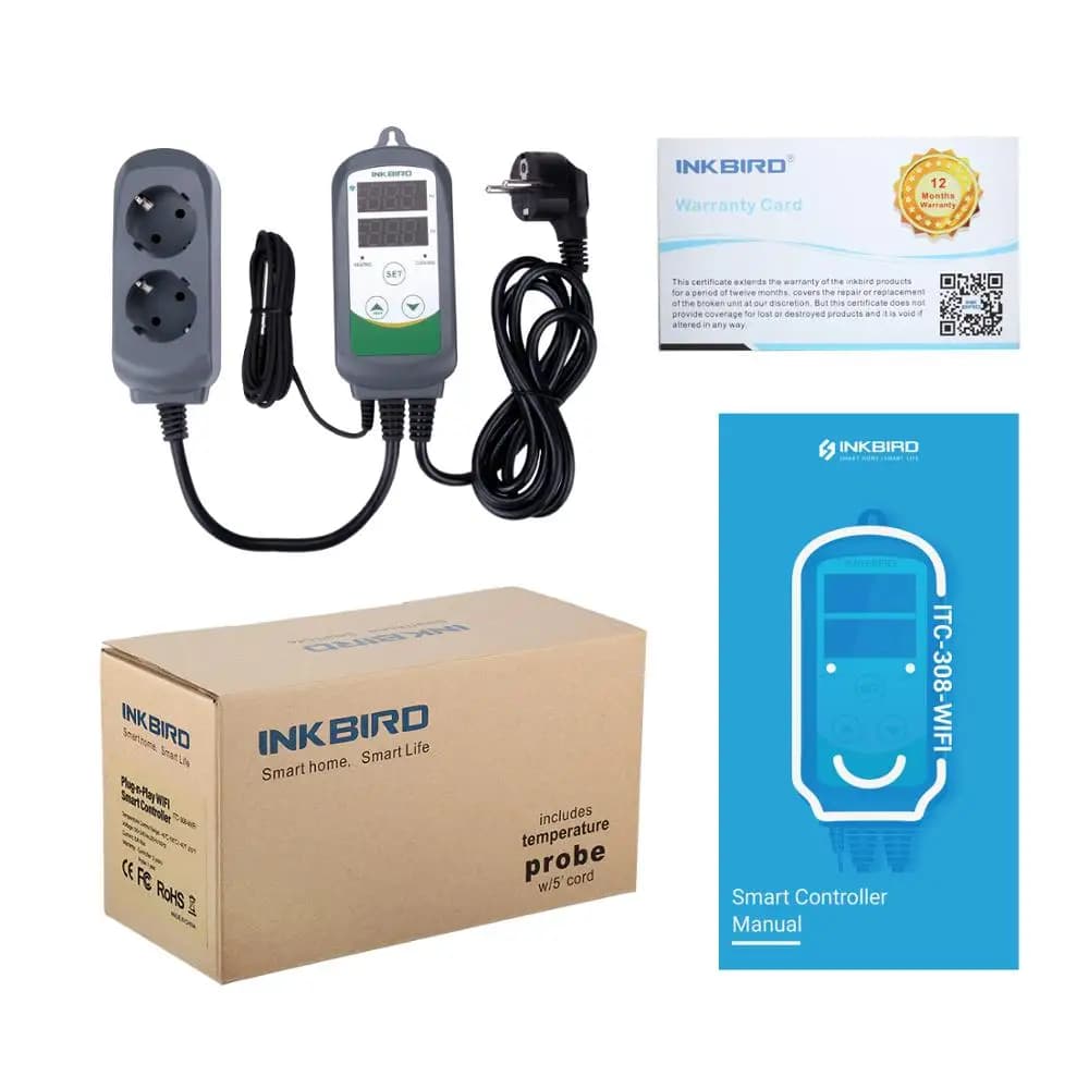 בקר טמפרטורה דיגיטלי INKBIRD ITC-308 ו-308WIFI - תמונה 6
