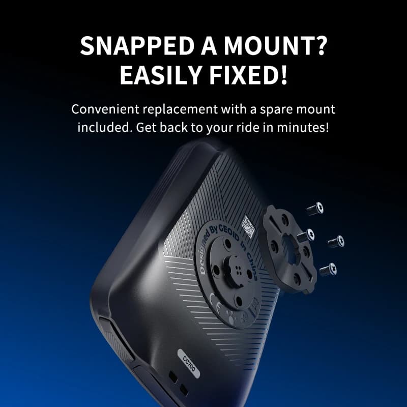 מחשב אופניים GPS GEOID CC700 עם מסך צבעוני בגודל 2.8 אינץ', ניווט בדרכים, מונה מהירות אופניים, WIFI, אודומטר רכיבה עמיד למים - תמונה 5