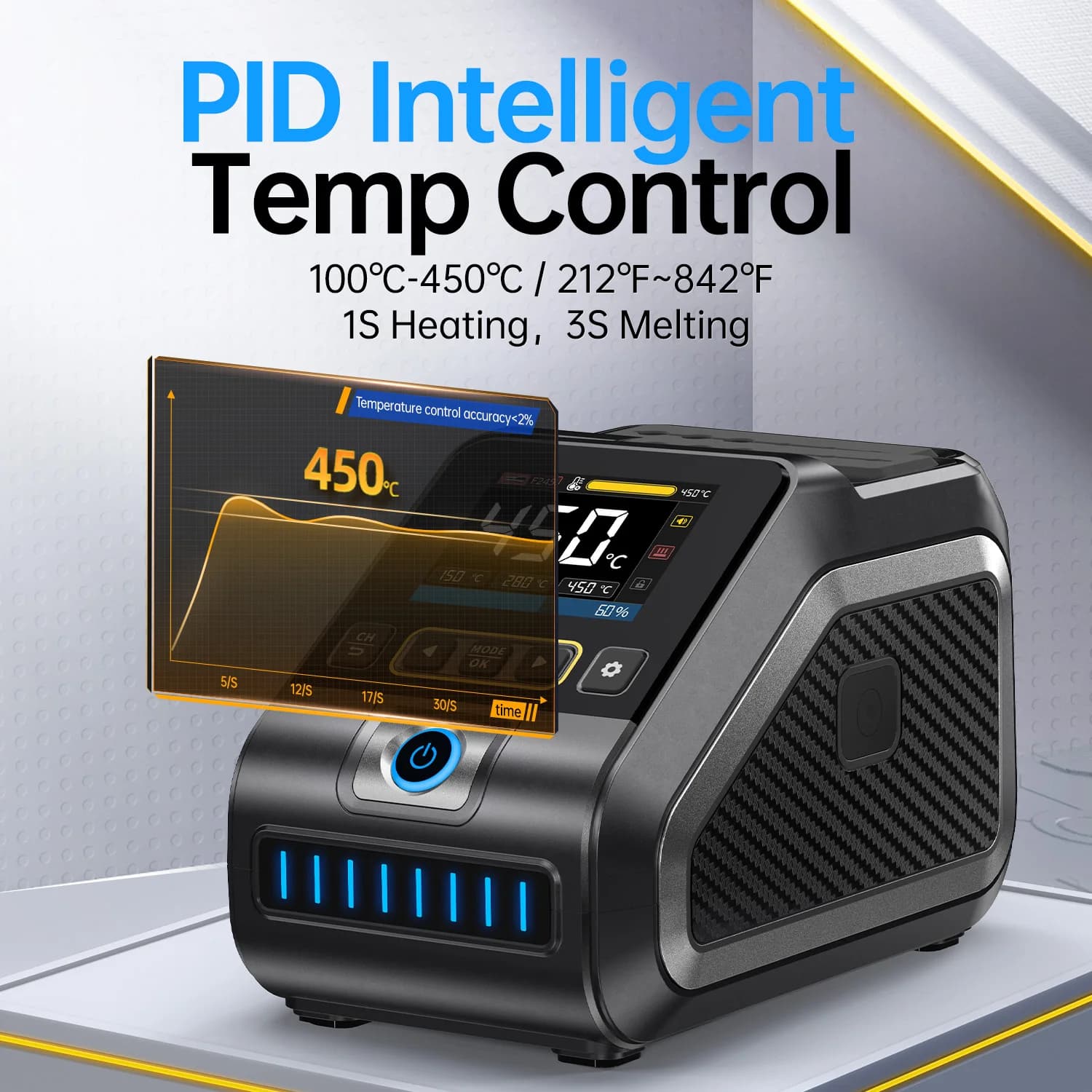 תחנת הדבקה FNIRSI DWS-200 200W - תמונה 3