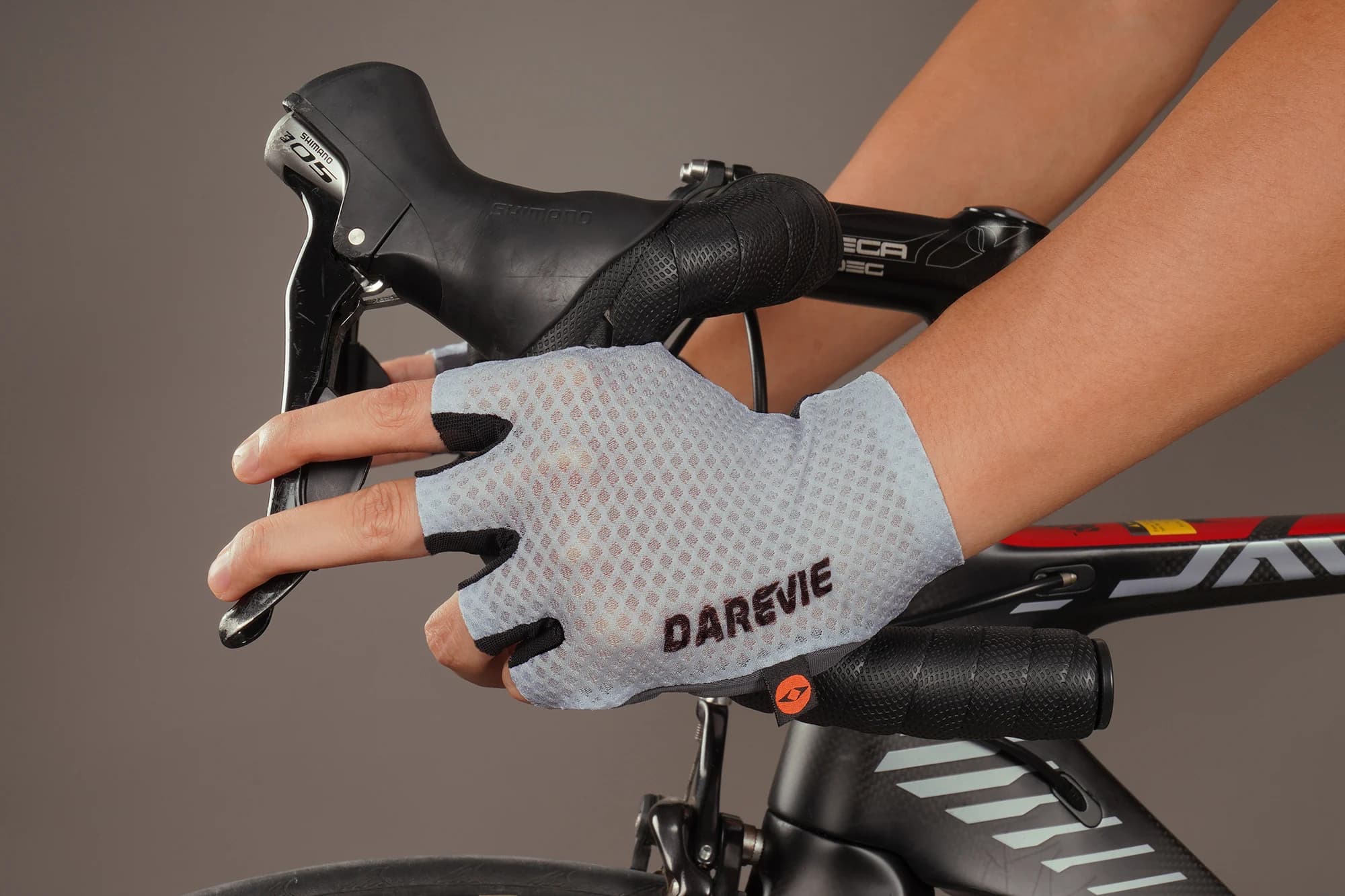 כפפות רכיבה לגברים של DAREVIE איטליה ELASTIC INTERFACE TEAM PALM 80 KG/m³ כפפות רכיבה על אופניים כפפות ספורט נגד החלקה עמידות בפני זעזועים - תמונה 5