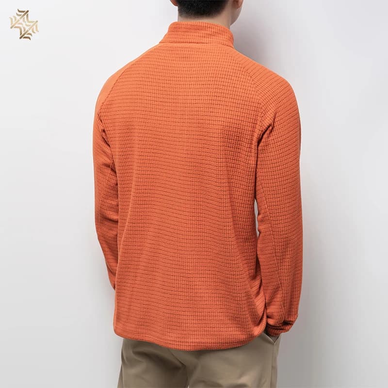 SBWL סתיו באיכות גבוהה לגברים ריצה כושר בגדי ספורט בחוץ אופנה עסקית קז'ואל חולצת טריקו נושמת עם שרוולים ארוכים - תמונה 5