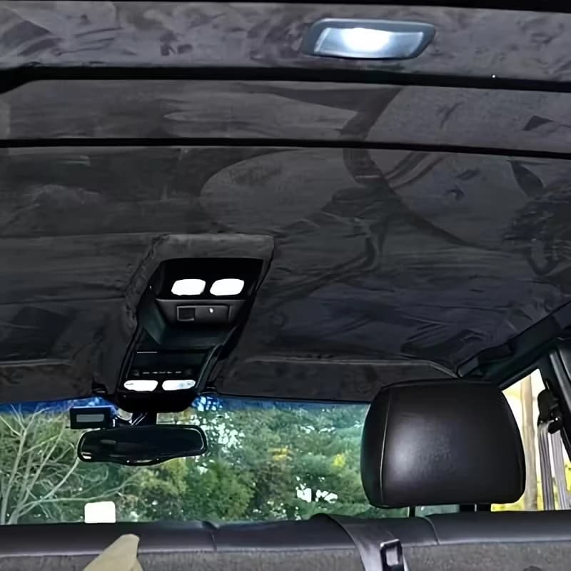 מקסימום 200x150cm בד פום לתיקון ריפוד פנימי של רכב, תיקון תקרה, בד שמיים DIY - תמונה 4