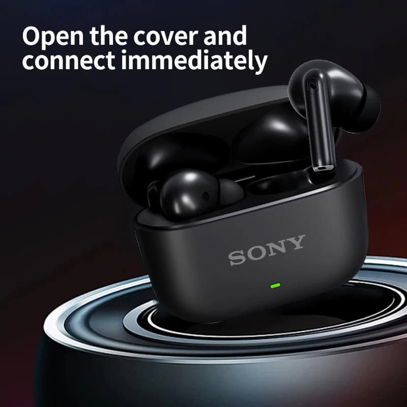 אוזניות אלחוטיות Sony S300 המקוריות עם Bluetooth, אוזניות True Stereo Sport Game TWS Earbuds באוזן עם מיקרופון מגע - תמונה 5
