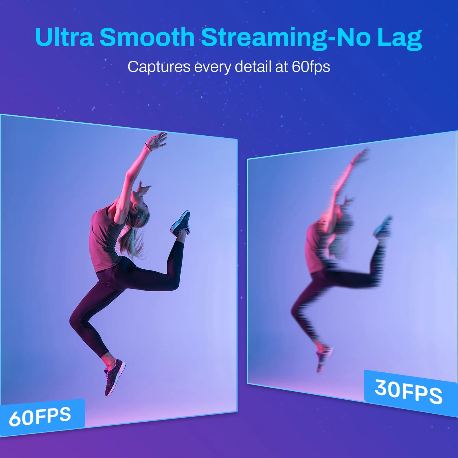 מצלמת אינטרנט 4K סטרימינג מצלמת אינטרנט 1080P 60FPS מצלמת USB EMEET S600 מצלמת סטרימינג עם מיקוד אוטומטי עם מיקרופונים עבור Tiktok/YouTube - תמונה 3