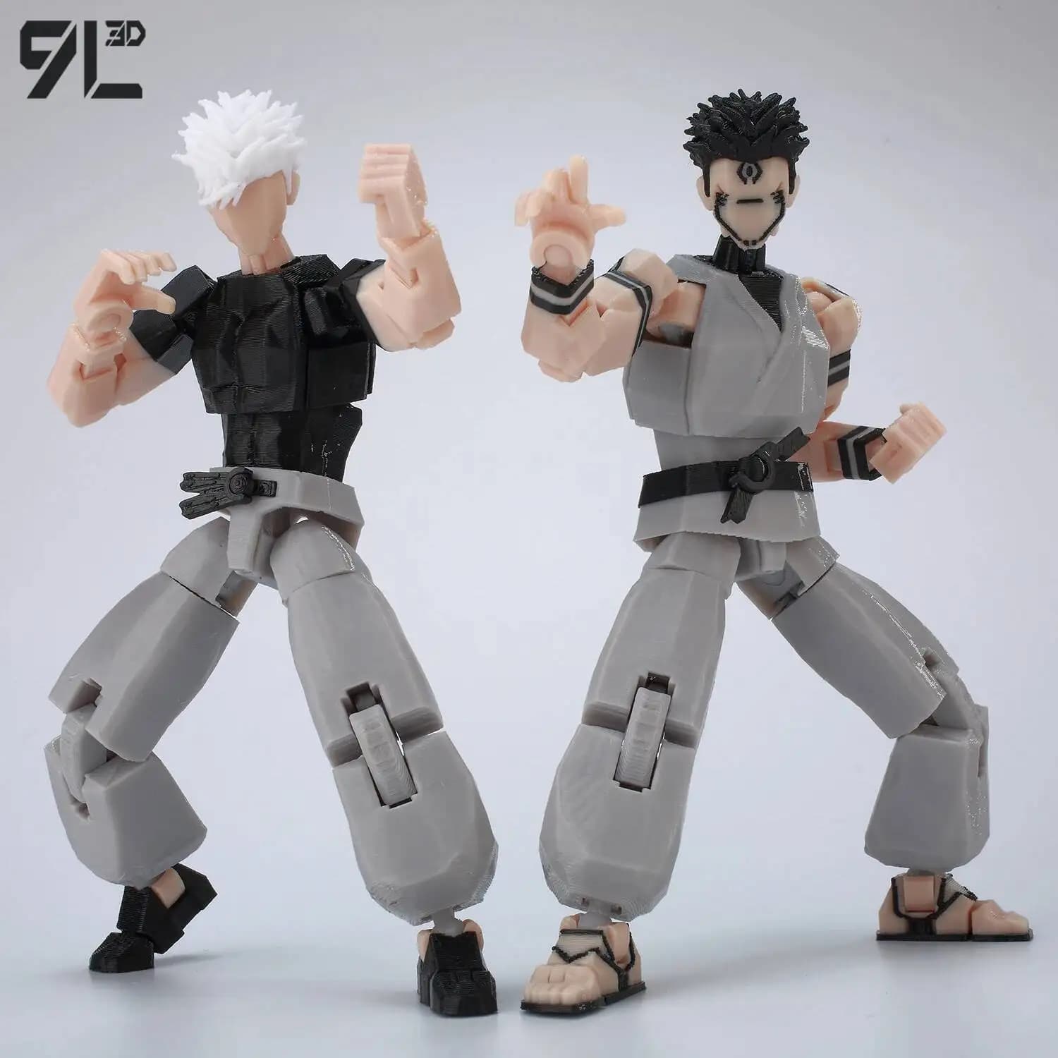 דמויות פעולה של Jujutsu Kaisen Sukuna Yuji Yuta Satoru Gojo Lucky Dummy 13 Movable Shapeshift מודפסות בטכנולוגיית 9L3D - תמונה 2