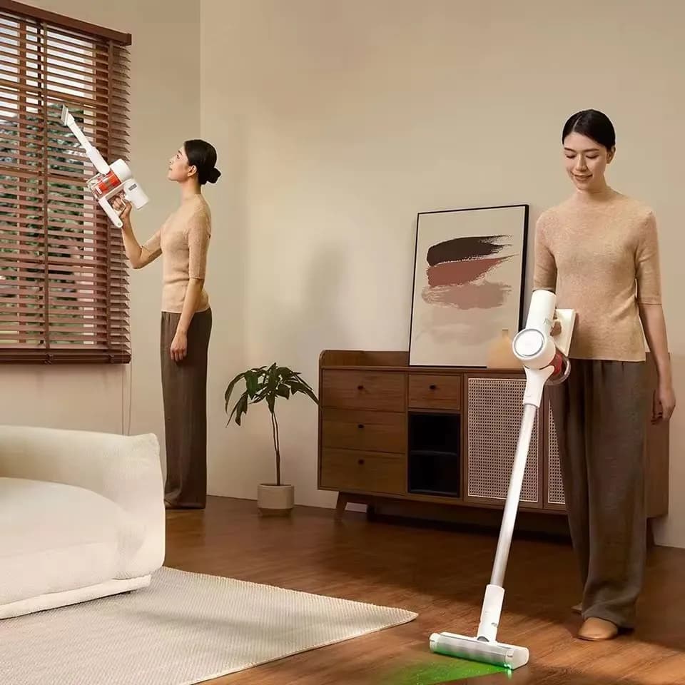 שואבי אבק אלחוטיים של XIAOMI MIJIA 2 גרסת תצוגת אבק, עוצמת שאיבה 24kPa, חיי סוללה מקסימליים 60 דקות, שואב ידני אלחוטי - תמונה 3
