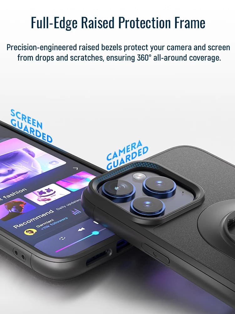 מגן בלתי שביר עבור iPhone 17/16/15/14/13/12/11Pro Max Quad-Style Motorbike / תושבת טלפון לאופניים / תושבת לרכב עם עיצוב נעילה - תמונה 3