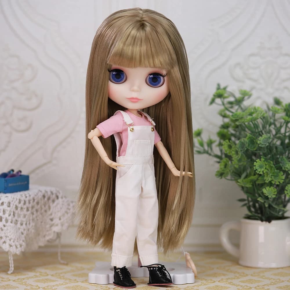 בובת ICY DBS blyth 1/6 bjd צעצוע משותף גוף לבן עור מבריק ומט פנים 30cm במבצע מחיר מיוחד מתנה צעצוע אנימה - תמונה 4