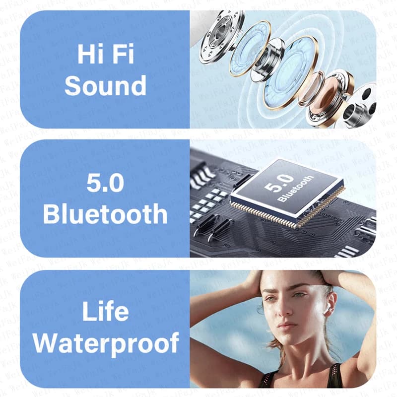 עבור AIRP0DS-PR0 מקורי תפוח אוזניות Bluetooth אוזניות אוזניות אוזניות רעש אוזניות ספורט רעש ביטול אוזניות עבור xiaomi iphone xiaomi - תמונה 4