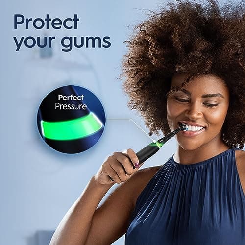 מברשת שיניים חשמלית נטענת Oral-B iO3 — ניקוי מקצועי עם חיישן לחץ חכם 🦷 - תמונה 2