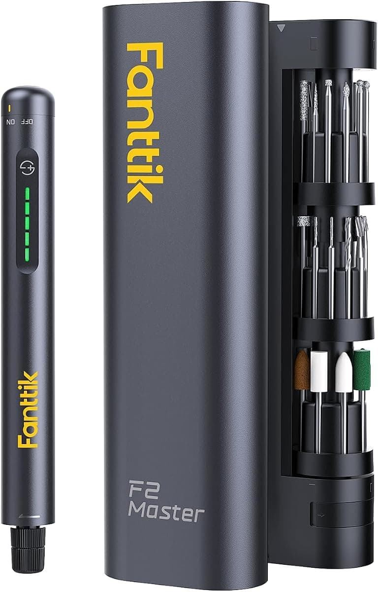 מכשיר רוטרי אלחוטי Fanttik F2 Master — חריטה, ליטוש, שיוף וקידוח | 35 אביזרים, 5 מהירויות - תמונה 1