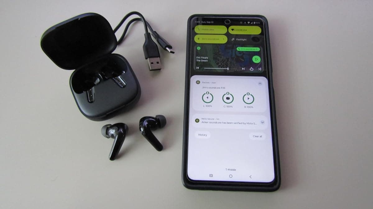 אוזניות אלחוטיות Soundcore P31i — ANC, תרגום בזמן אמת ו-50 שעות נגינה - תמונה 3