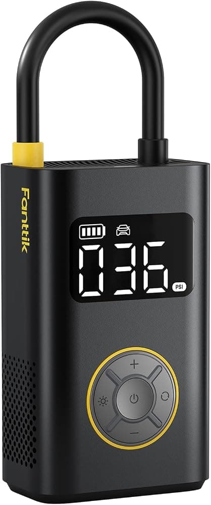 משאבת אוויר ניידת לרכב Fanttik X9 Pro – 150PSI | מבצע - תמונה 1
