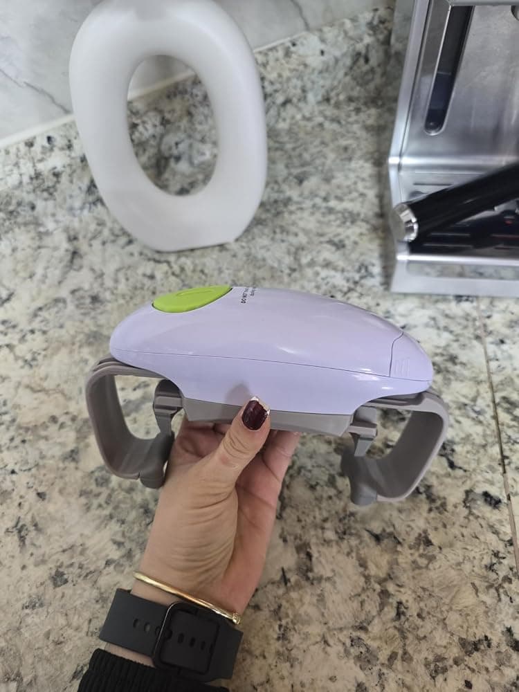 פותחן צנצנות חשמלי אוטומטי — פותח כל מכסה בלחיצה, בלי מאמץ - תמונה 3