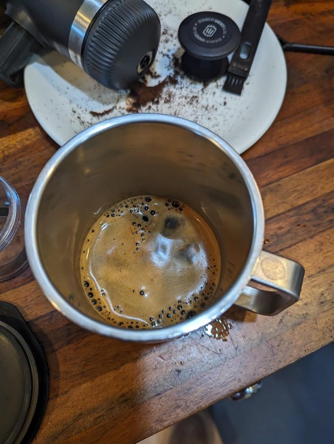 ☕ מכונת אספרסו ניידת Wacaco Nanopresso — אספרסו אמיתי בכל מקום, בלי חשמל ובלי סוללה - תמונה 2