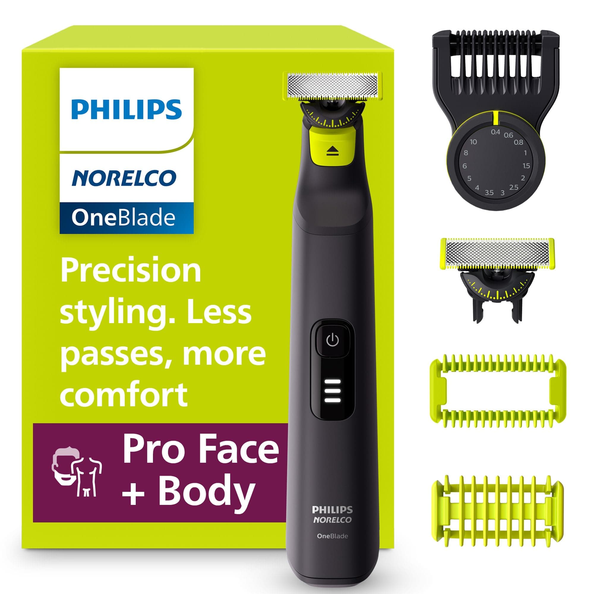 מכונת גילוח וטרימר פיליפס OneBlade Pro 360 🪒 - תמונה 1