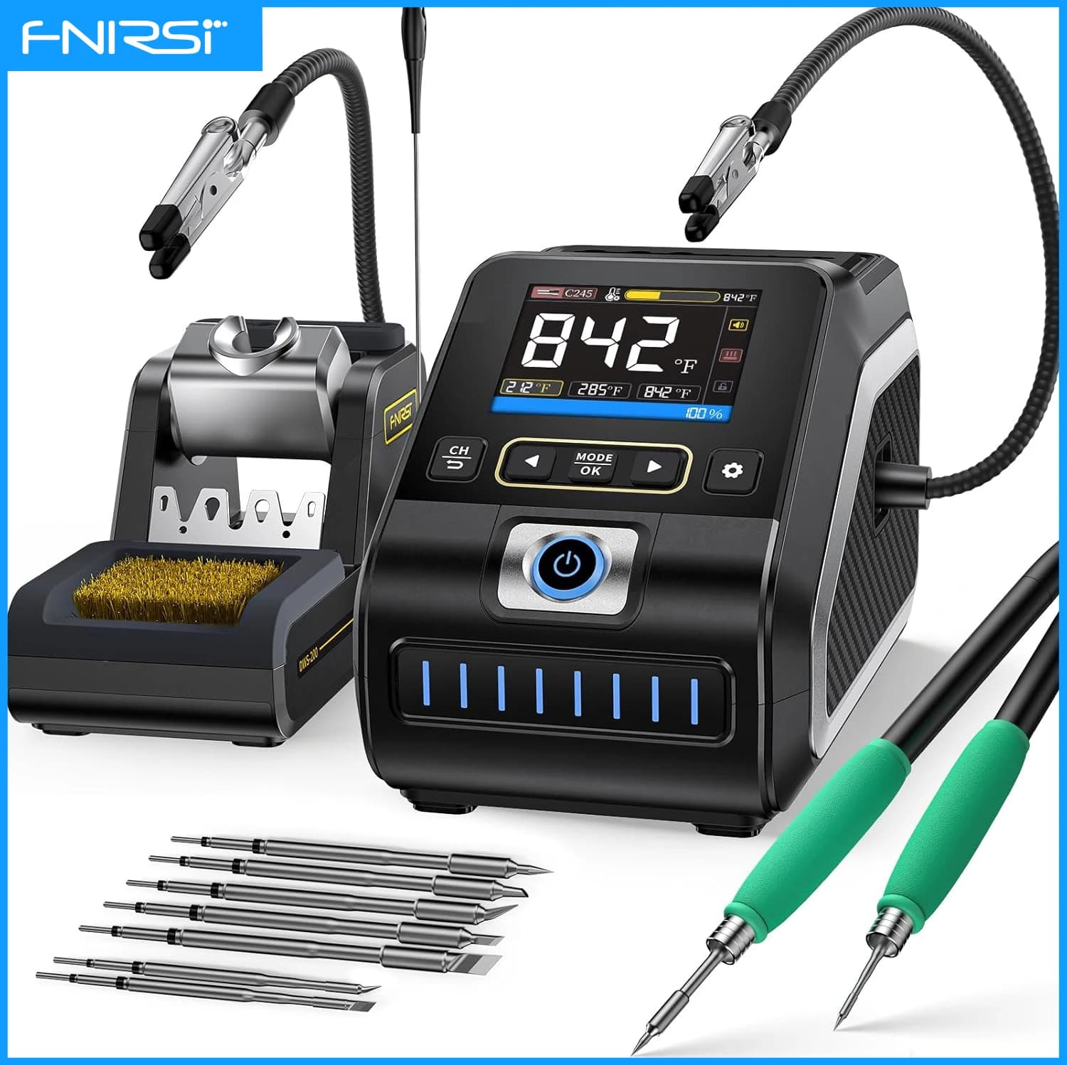 תחנת הדבקה FNIRSI DWS-200 200W